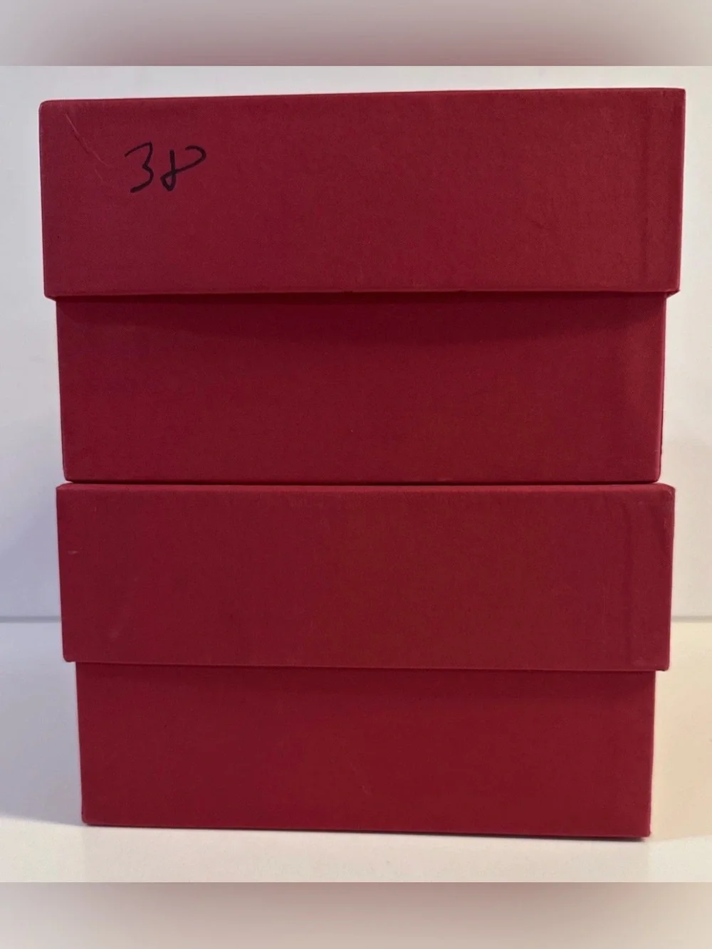 *Lot of 2 Valentino Garavani 100% Authentic Red Empty Shoe Gift Box w/ Dust Bag